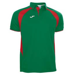 JOMA CHAMPION III POLO VERDE-ROSU