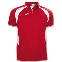 JOMA CHAMPION III POLO ROSU-ALB