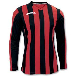 JOMA COPA TRICOU CU MANECA LUNGA ROSU-NEGRU