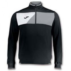 JOMA CREW II BLUZA TRENING NEGRU-GRI