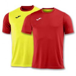 JOMA COMBI REVISIBIL TRICOU ROSU-GALBEN