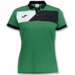 JOMA CREW II DAMA POLO VERDE-NEGRU