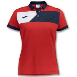 JOMA CREW II DAMA POLO ROSU-ALBASTRU INCHIS