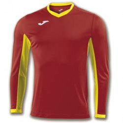 JOMA CHAMPION IV TRICOU CU MANECA LUNGA ROSU-GALBEN