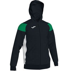 JOMA CREW III  BLUZA TRENING NEGRU - VERDE - ALB