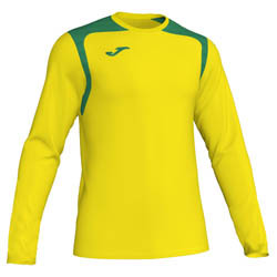 JOMA CHAMPION V TRICOU CU MANECA LUNGA GALBEN-VERDE