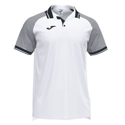 JOMA ESSENTIAL II POLO  ALB-NEGRU