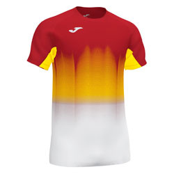 JOMA ELITE VII TRICOU ALB-GALBEN