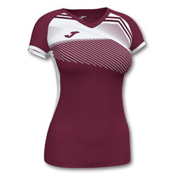 JOMA SUPERNOVA II DAMA TRICOU ROSU(BURGUNDI)-ALB