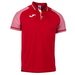 JOMA ESSENTIAL II POLO  ROSU-ALB