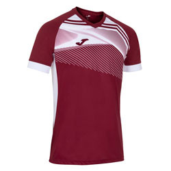 JOMA SUPERNOVA II TRICOU ROSU (BURGUNDI)-ALB